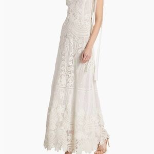 Loveshackfancy Lora lace maxi dress. Size 00 but